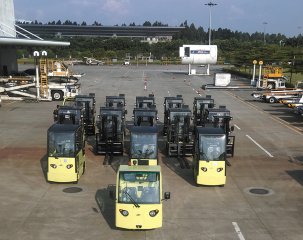中國(guó)南方航空采購(gòu)杭州叉車(chē)案例